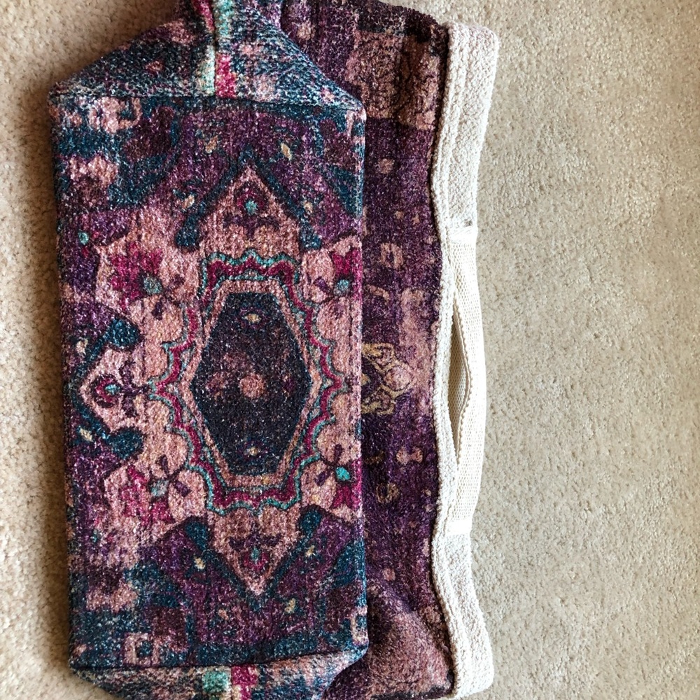 Urban Outfitter Purple Large Chenille Tote Bag. - Picture 4 of 5